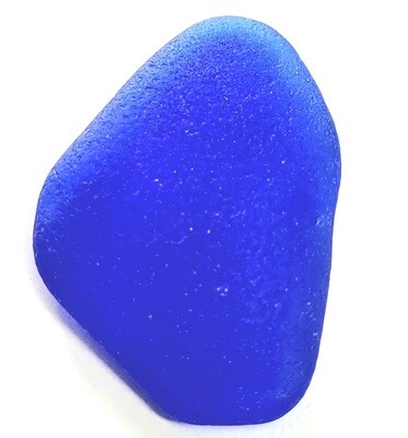 Largest Frosty Cobalt Blue