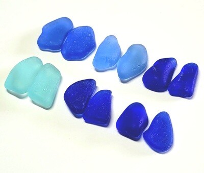 Beautiful Blue Artisan Pairs - 12pcs