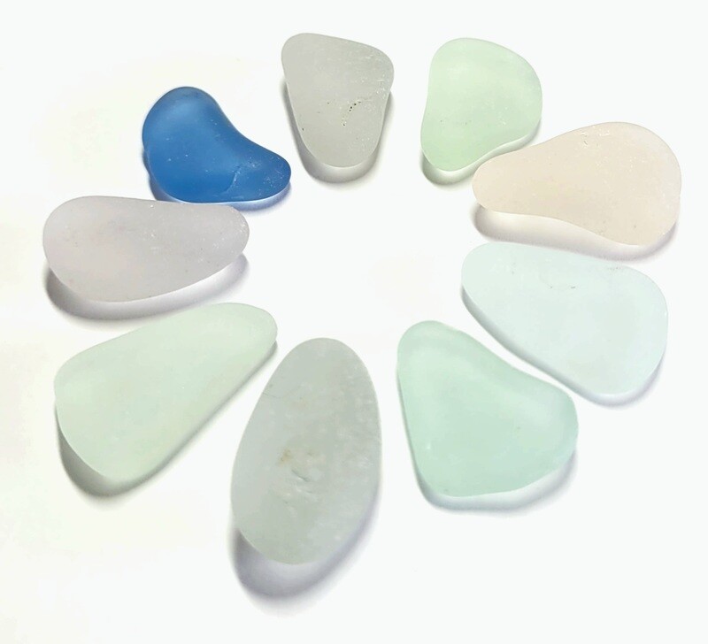 Pretty Pastel Teardrops - 9pcs