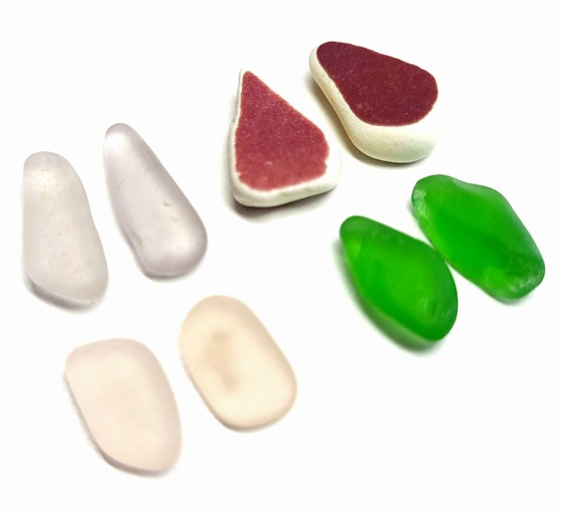 Pink, Green, and Pottery Pairs