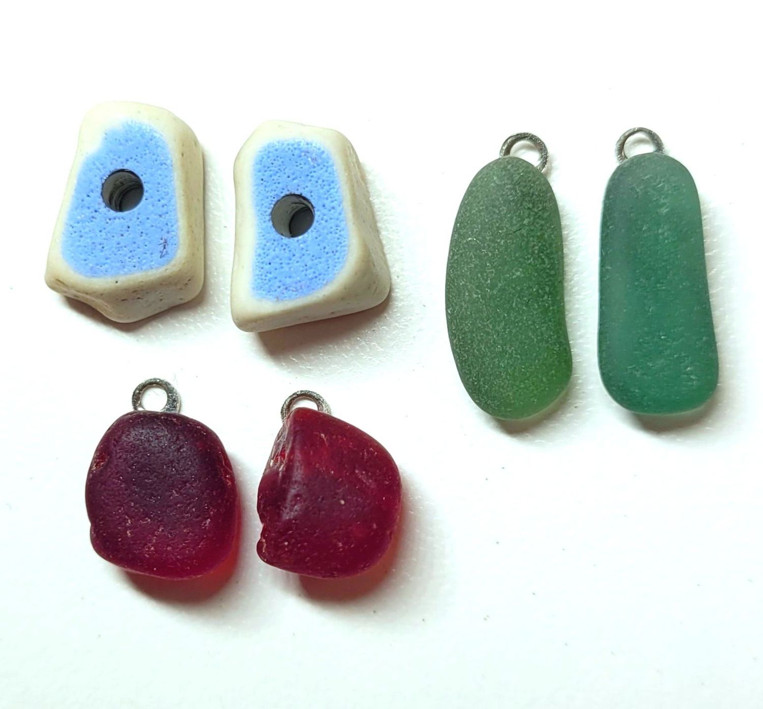 Rare Red, Teal, and Pottery Pairs