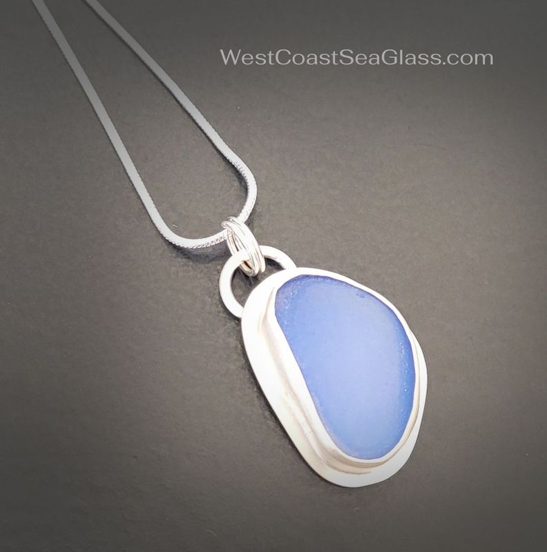 Captivating Soft Blue Crescent