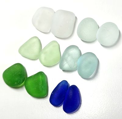 Greens, Blues, and Frosty Whites - 12 pcs Greens, Blues, and Frosty Whites - 12 pcs