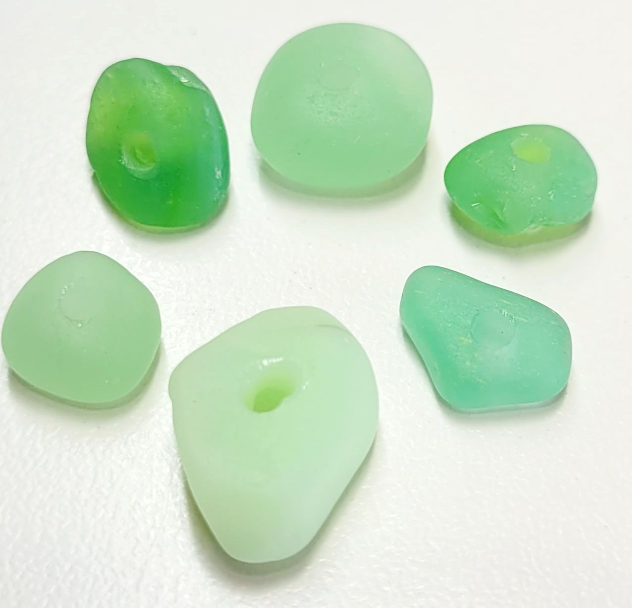 Seas of Glowy Green - 6 pc