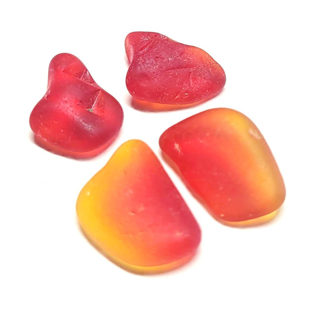 Rare Amberina Pairs - 4pcs
