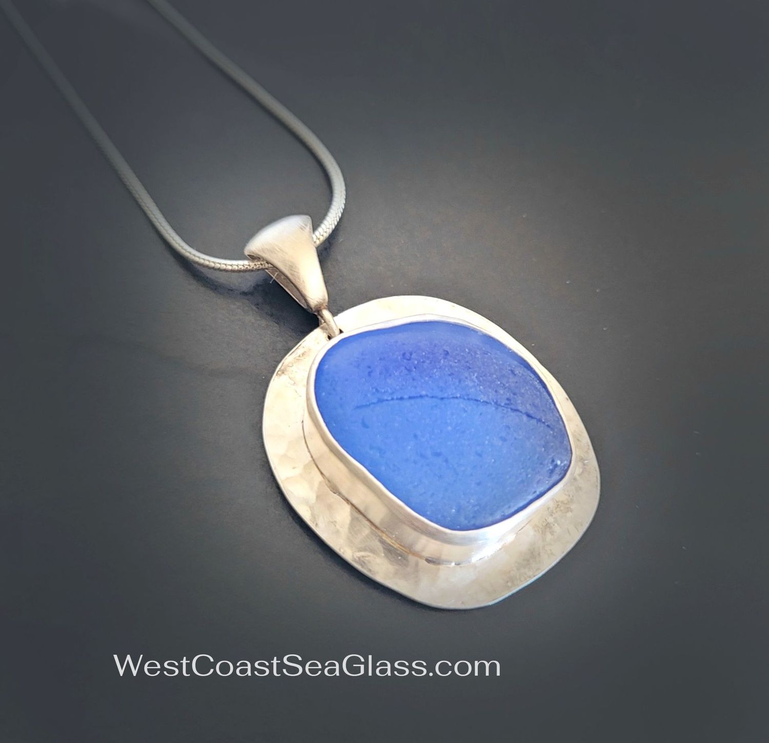 Large Cornflower Pendant