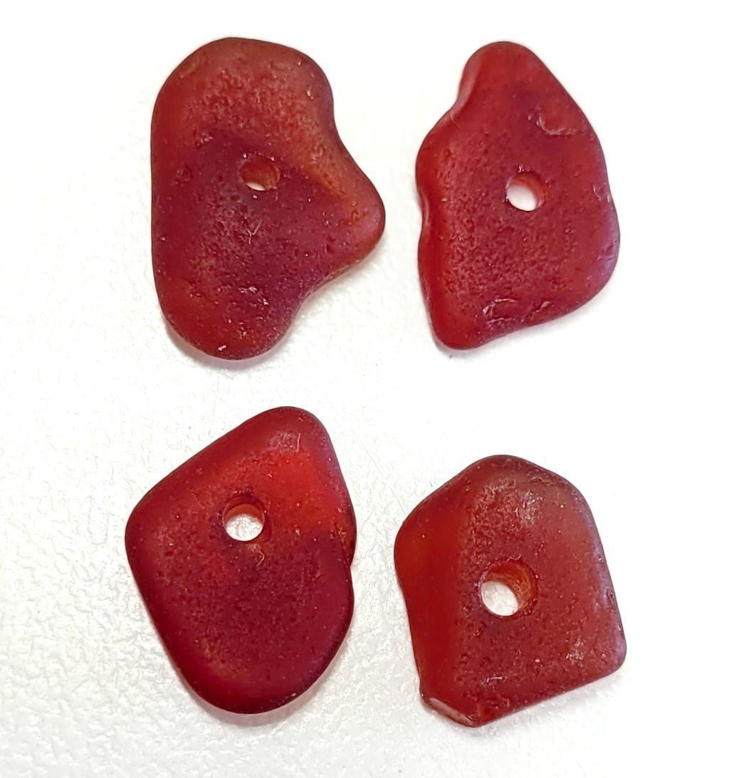 Rare Cranberry Red Pairs - 4 pcs