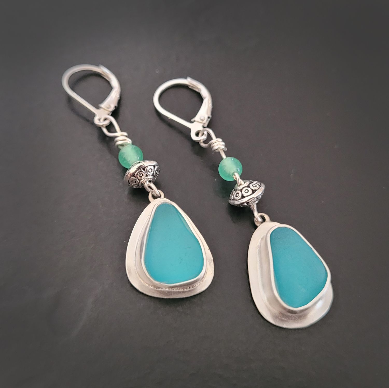 Rarest Turquoise Blue Teardrops