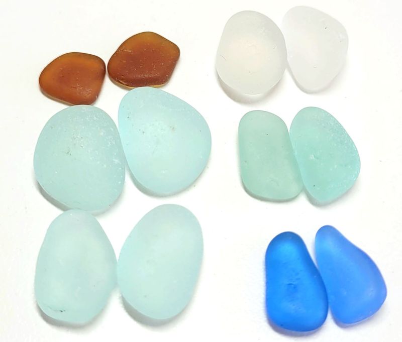 Honey, Cobalt, Seafoam Pairs- 12pcs