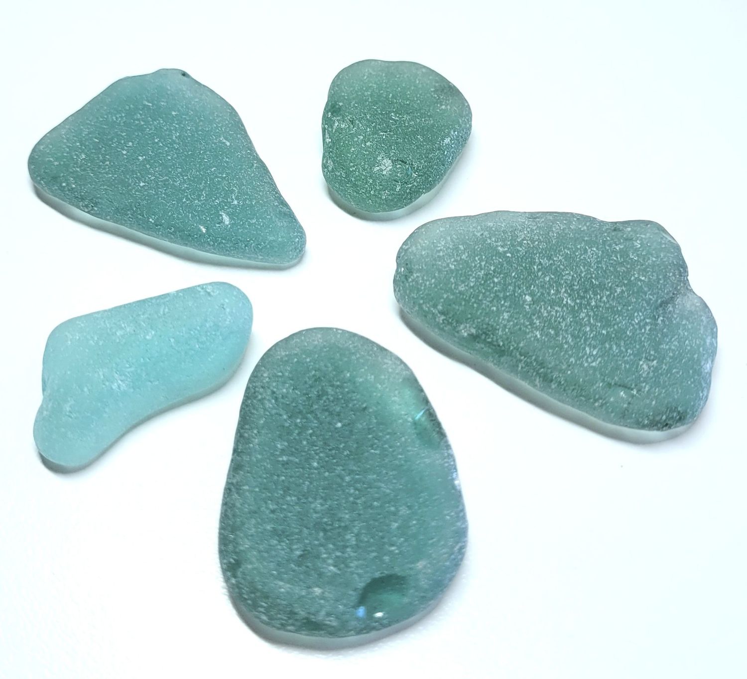 Massive Teal Greens - 5pcs