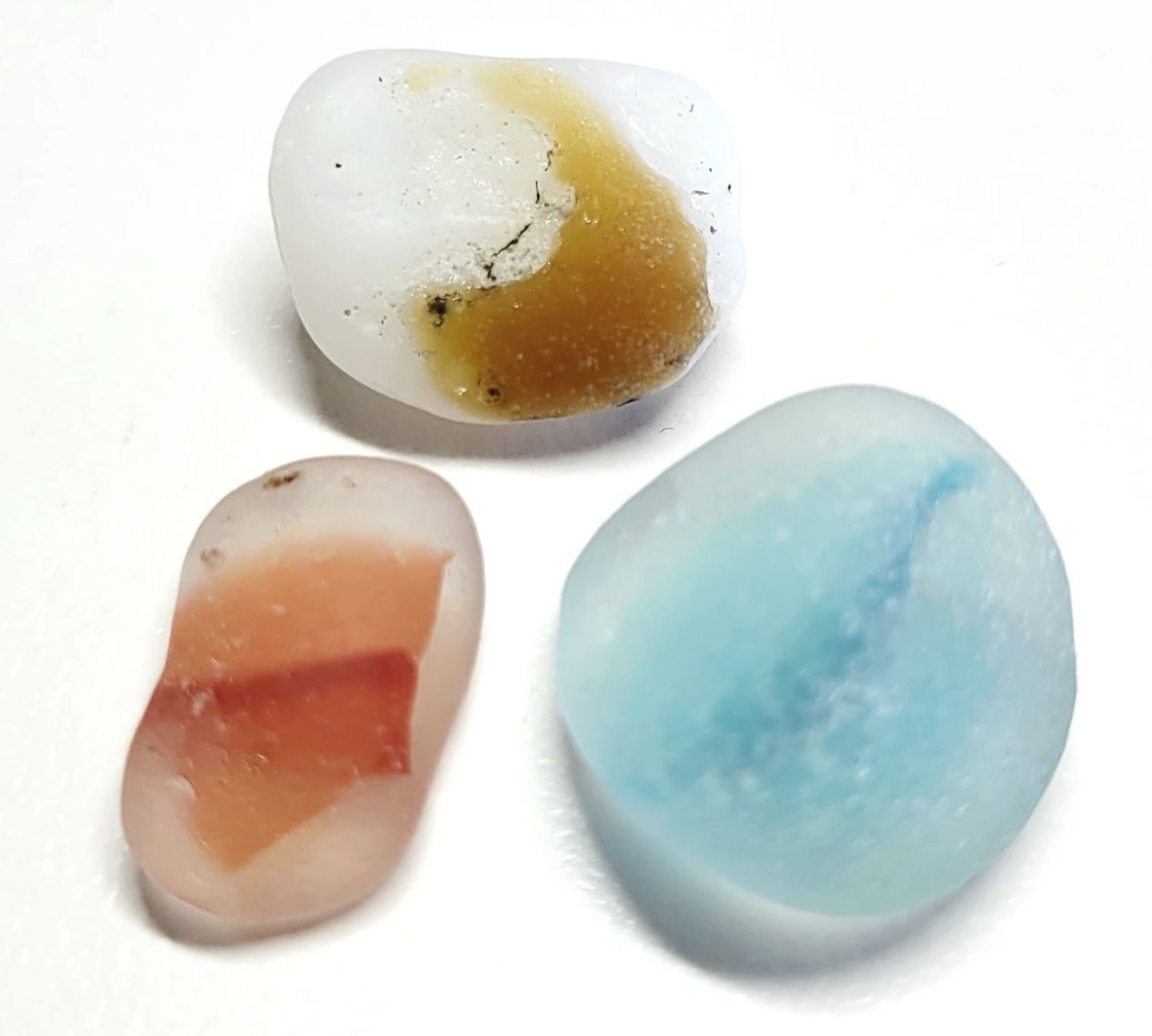 Swirl Marble Relics - 3pcs