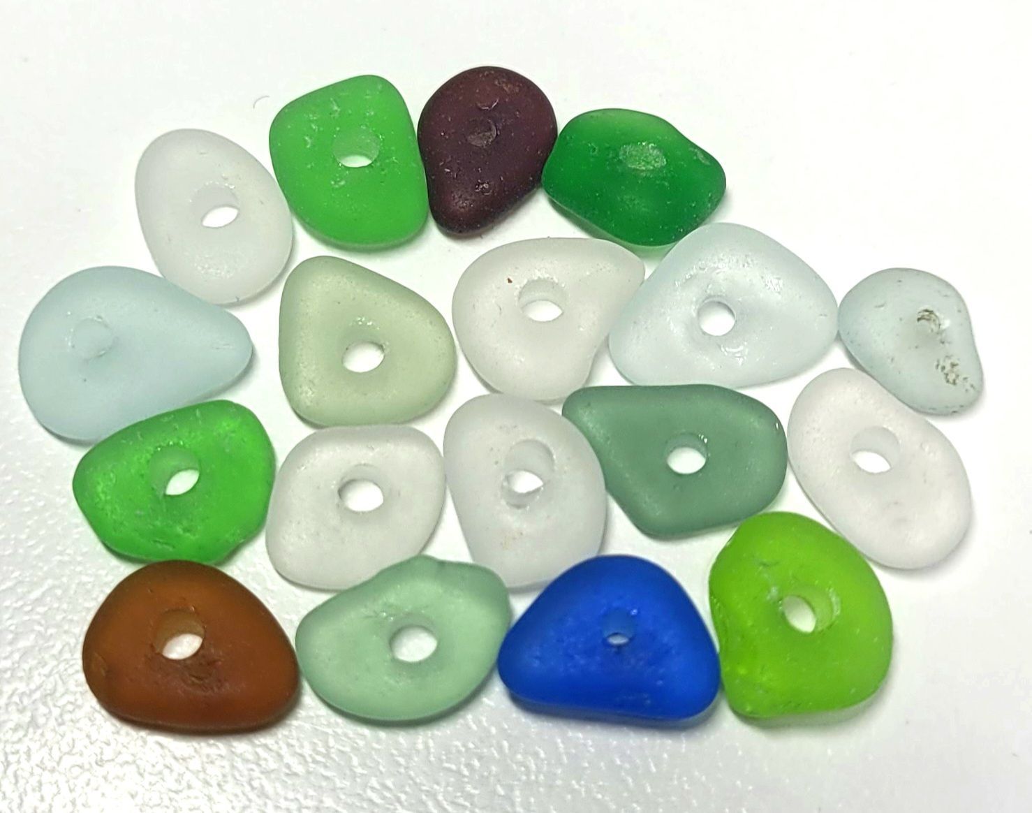 Drilled Puerto Rico Mix - 18pcs