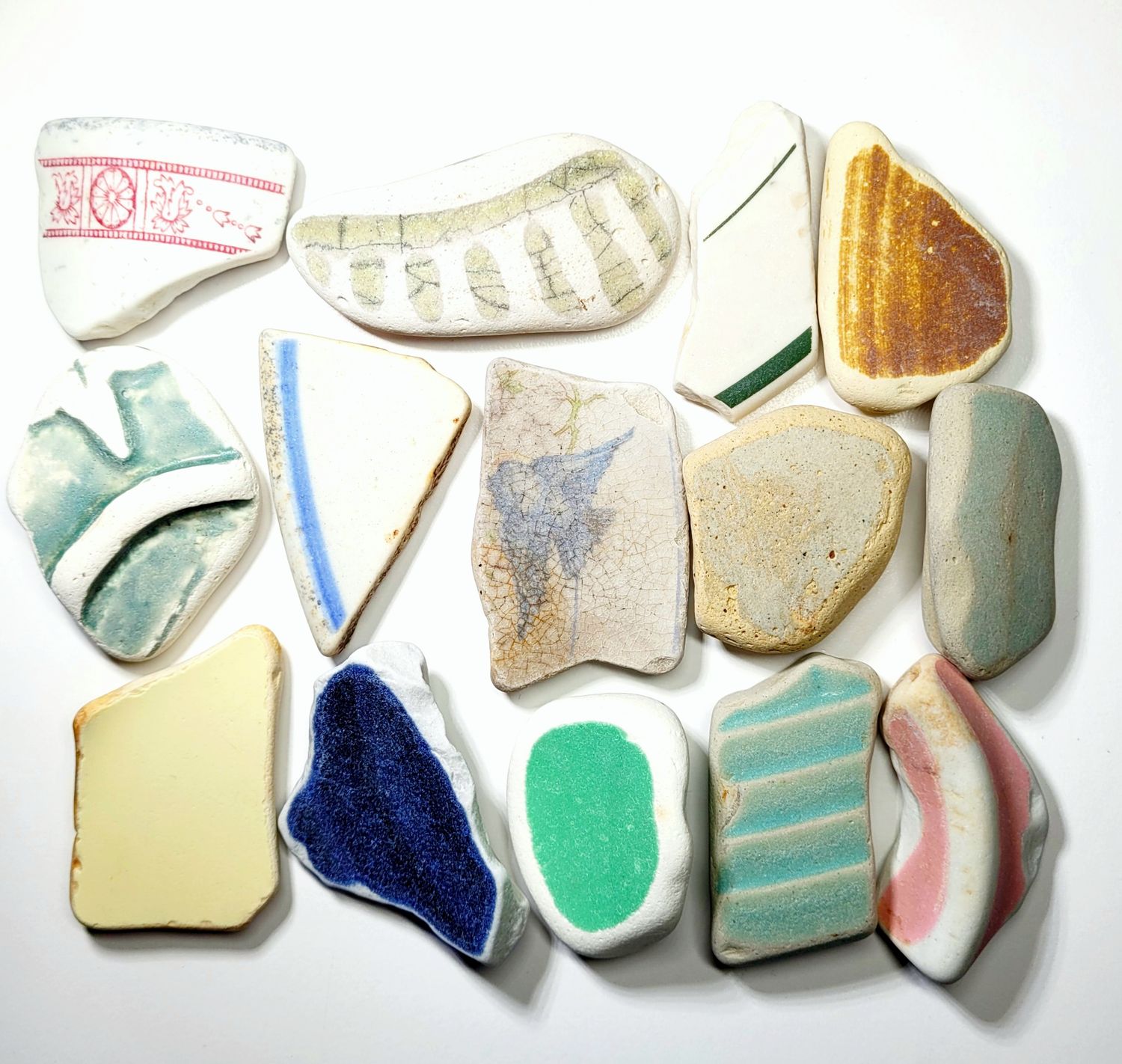 Nautical Pottery Mixed Bag - 14pcs