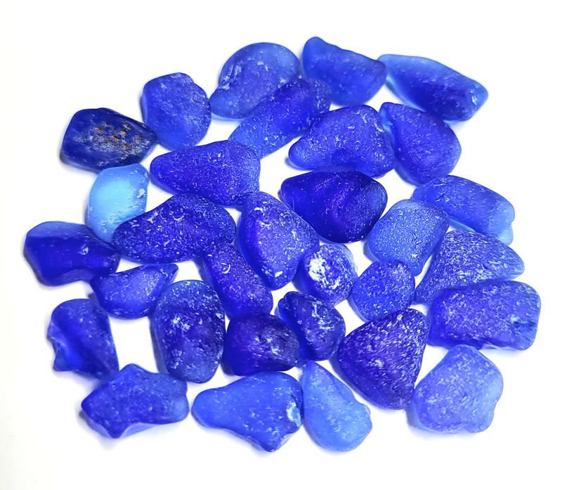 Tiny Deep Blues- 30pcs