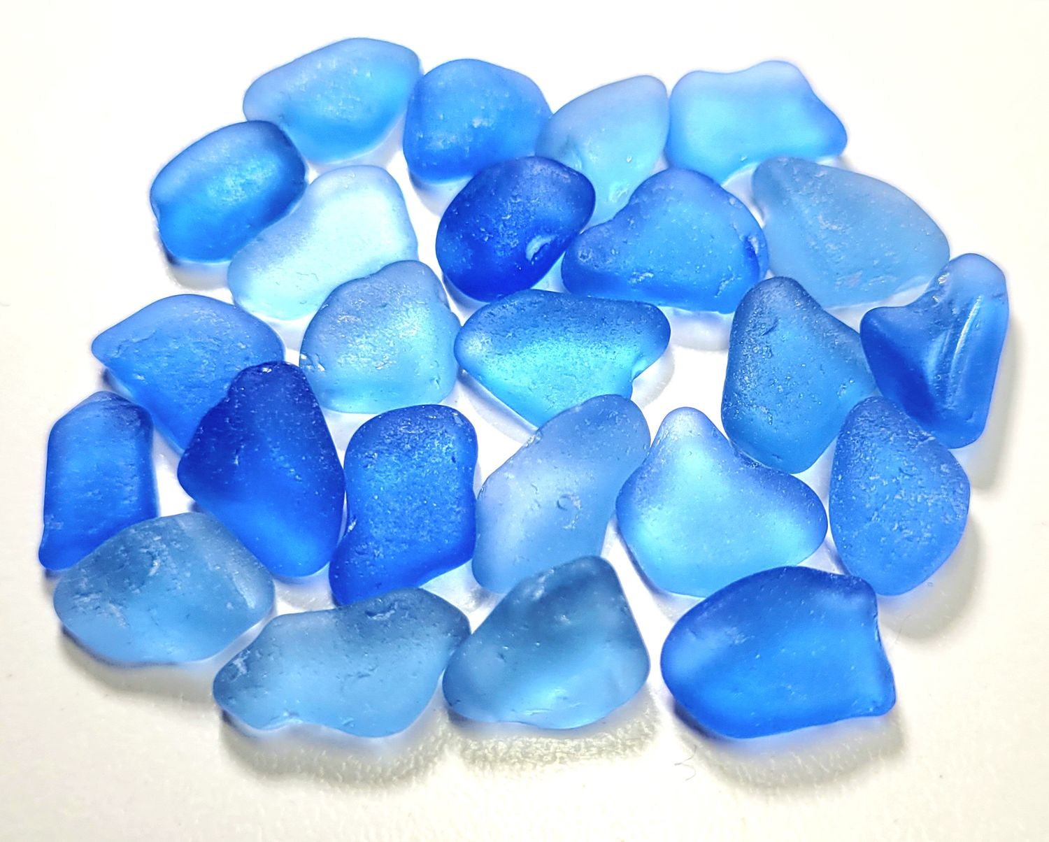 Shades of Soft  Blues - 24 pcs