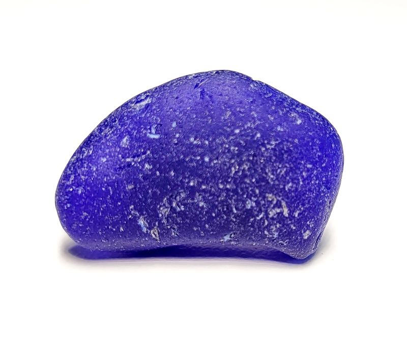 Largest Frosty Cobalt Blue