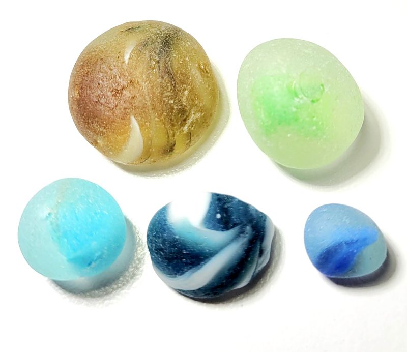 Genuine Marble Parts - 5pcs