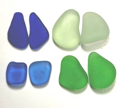 4  Pairs of  Cobalt, Cornflower, and More