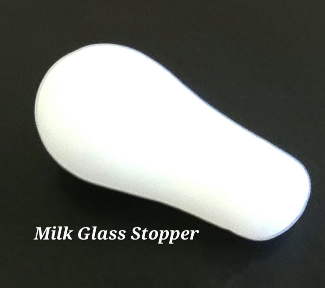 Rare Milk Glass Stopper