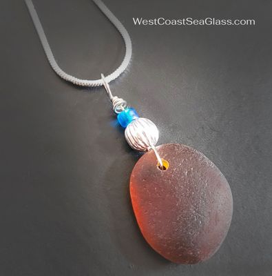 Beach Bum Amber Necklace