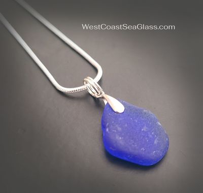 Cobalt Blue Mermaid Tear