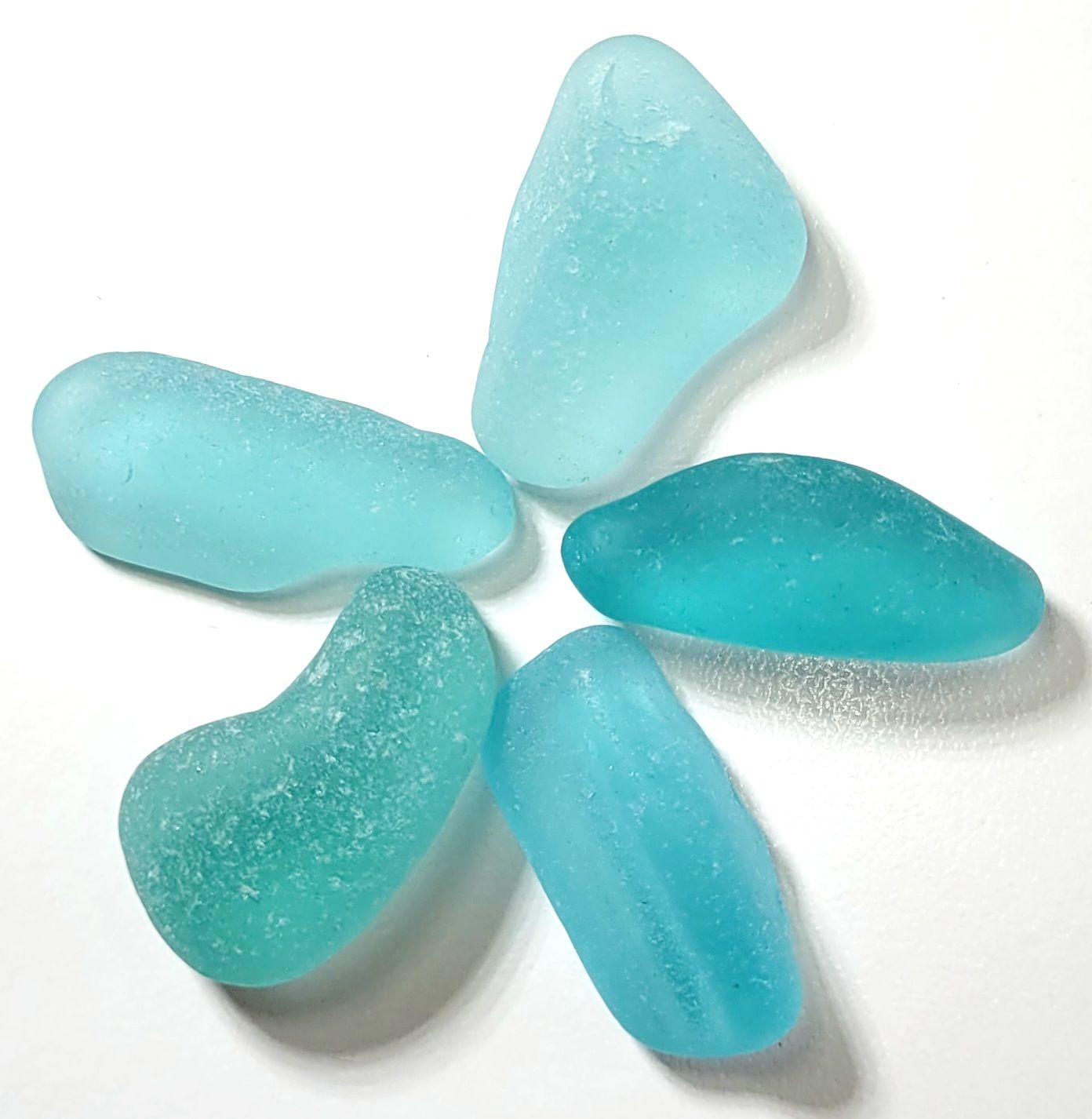 Premium  Deep Aqua Blues  - 5pcs