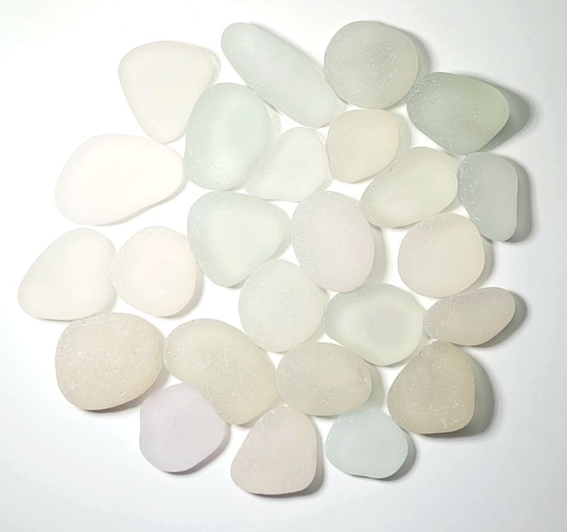 Large "Sun Kissed"  Frosty Pastels - 25pcs