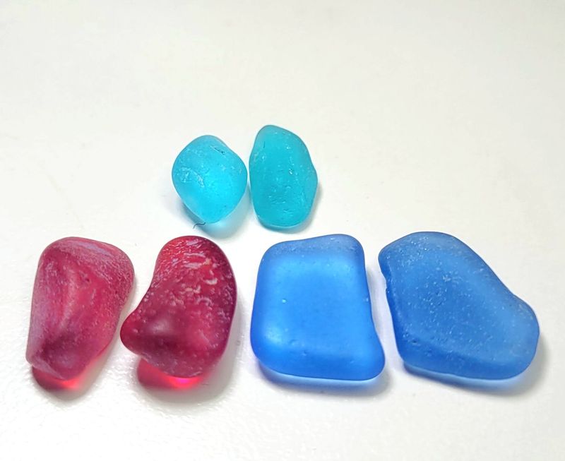 Blues and Red Pairs - 6pcs