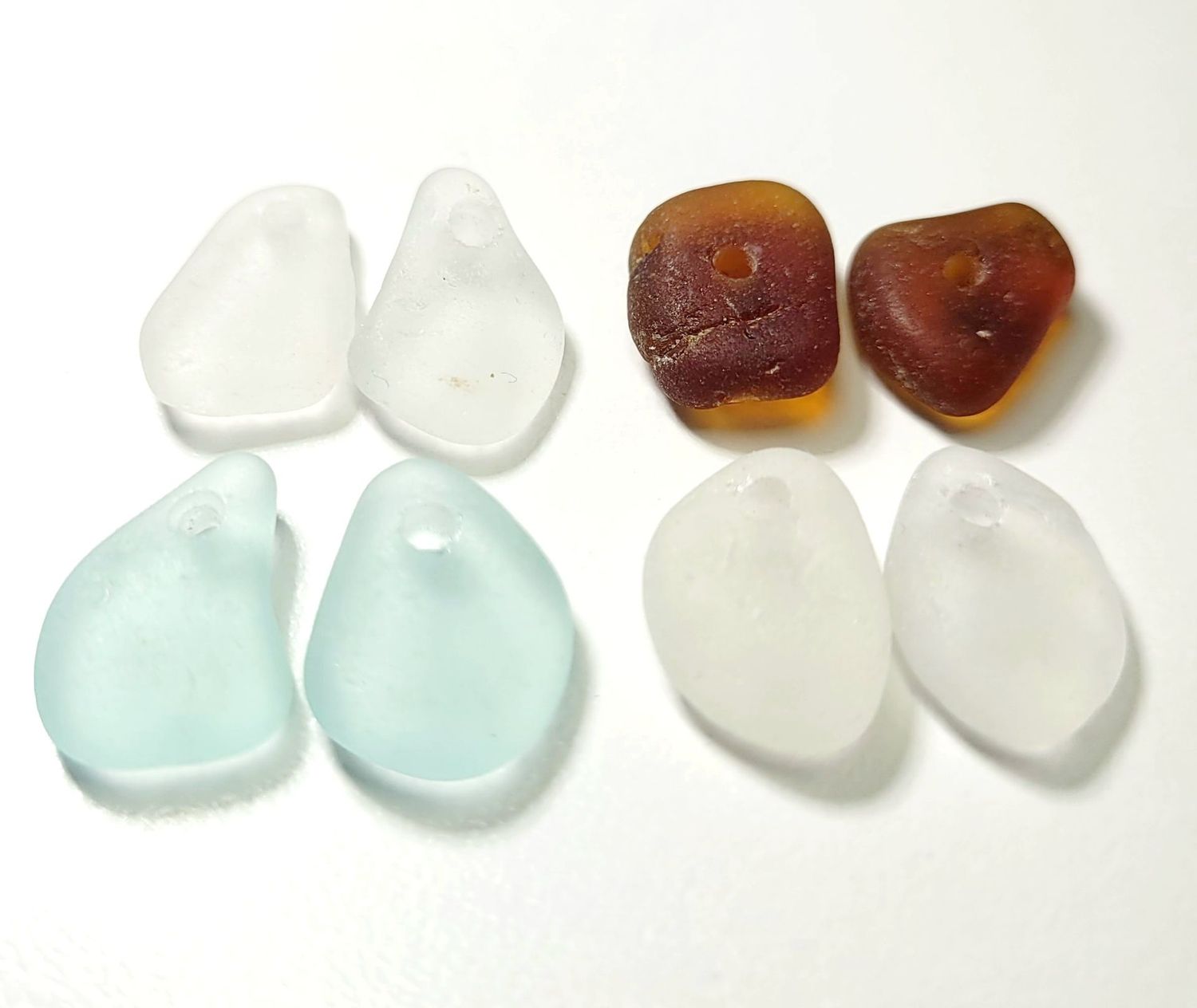 Drilled Mixed Color Lot - 4prs