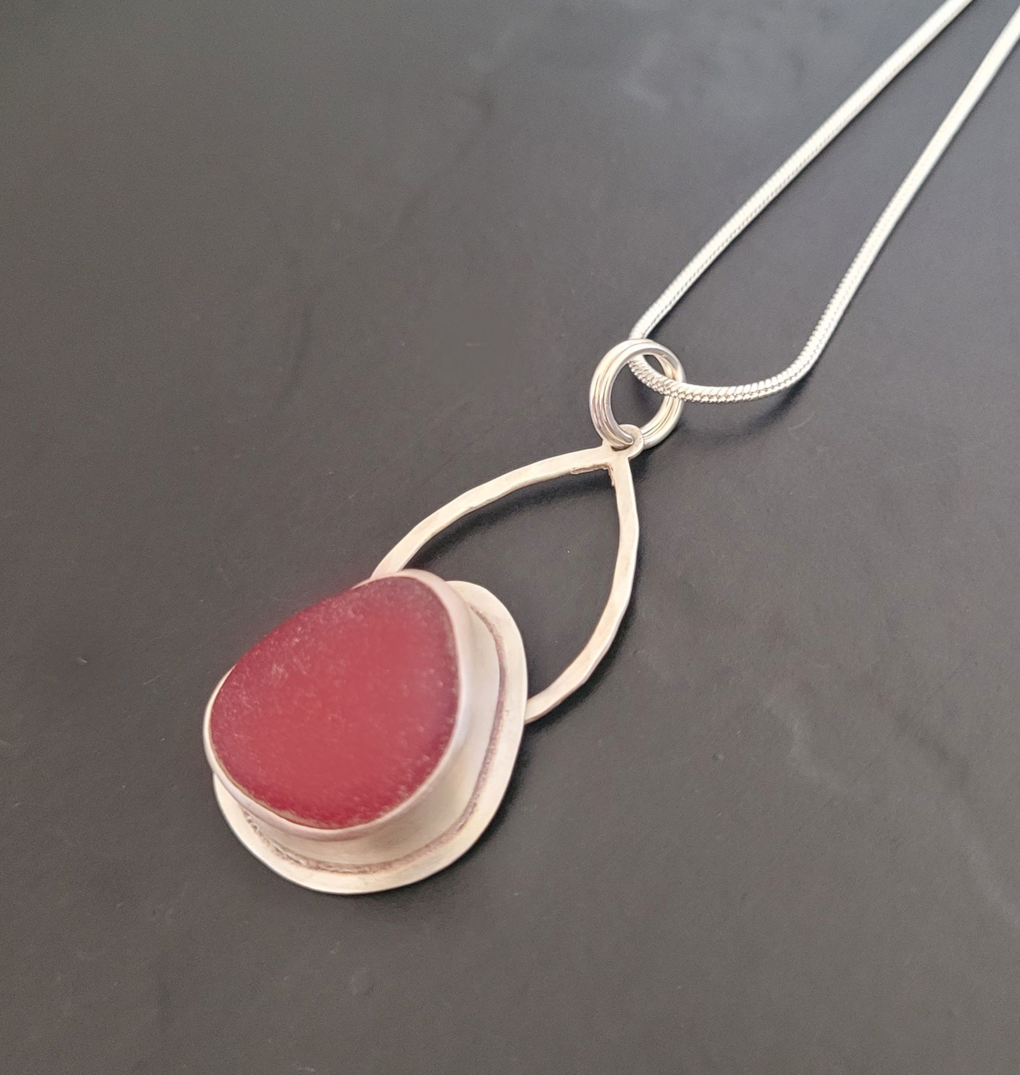 Rarest Deep Red Mermaid Tear