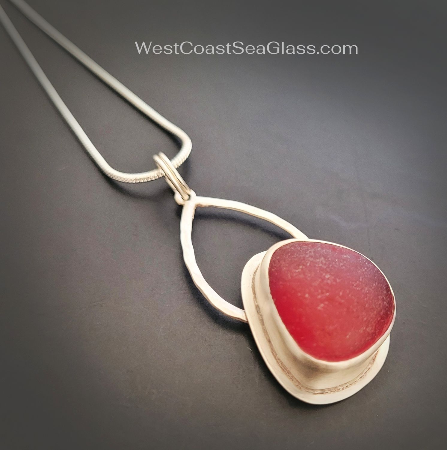 Rarest Deep Red Mermaid Tear