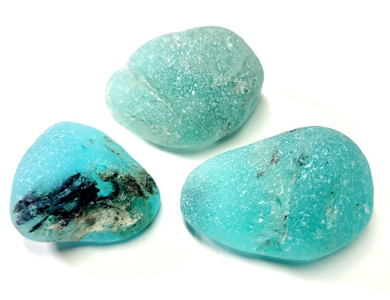 Large Aqua Bonfire - 3pcs