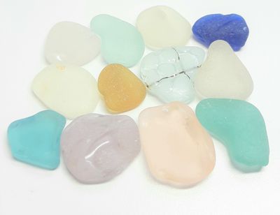 Larger Pacific w/ Pink & Lavender - 12Pcs