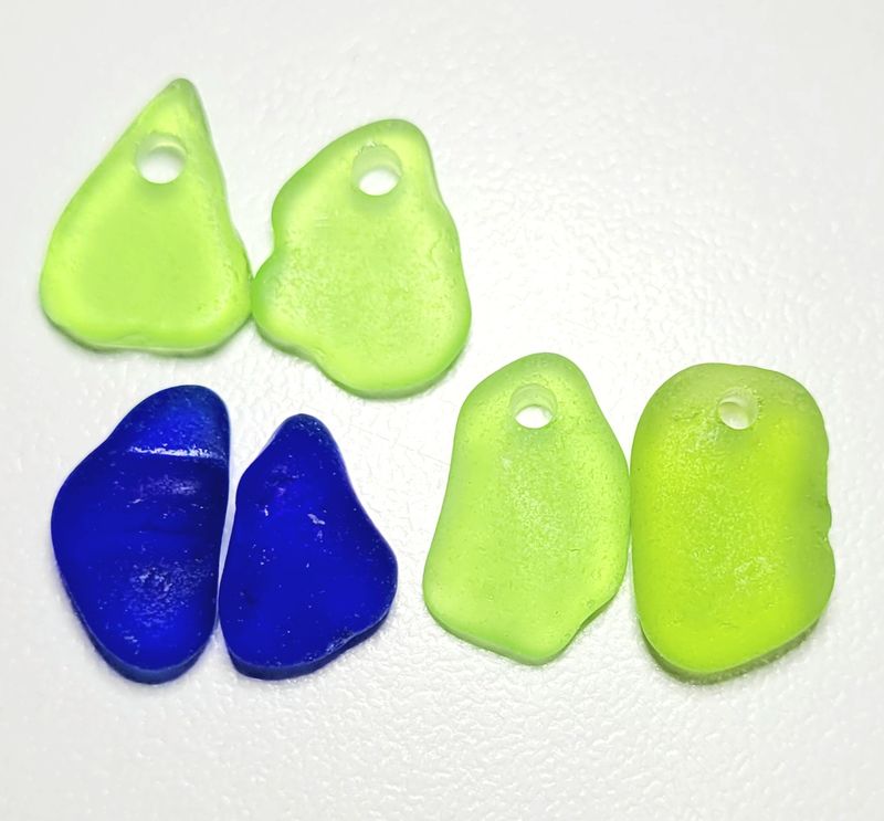 Caribbean Lime & Blue - 6pcs