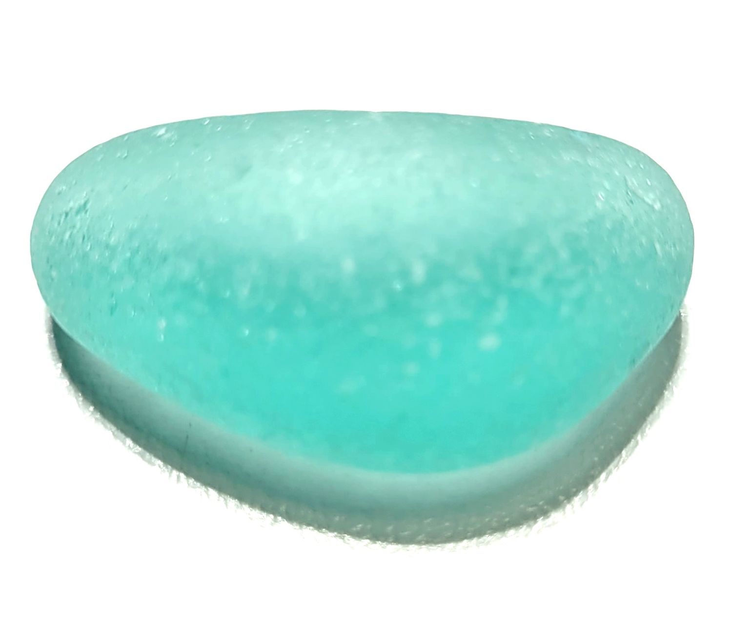 Deep Aqua Blue Crescent