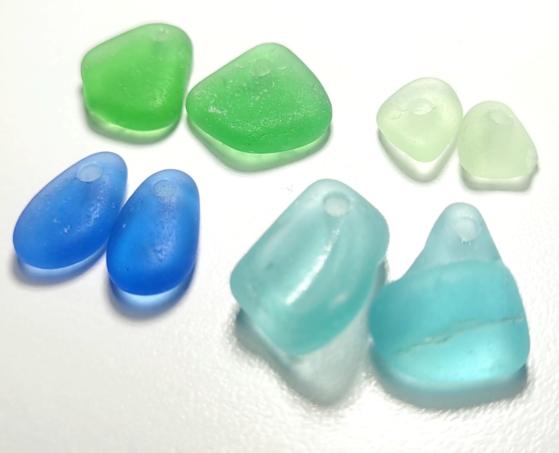 Drilled Pacific Pairs - 8pcs.