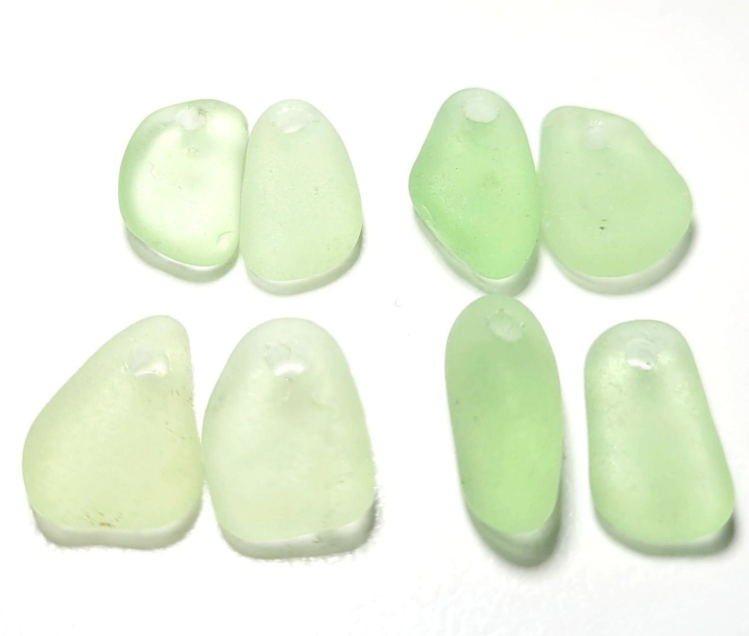 Top Drilled UV Lime Pairs Top Drilled UV Lime Pairs