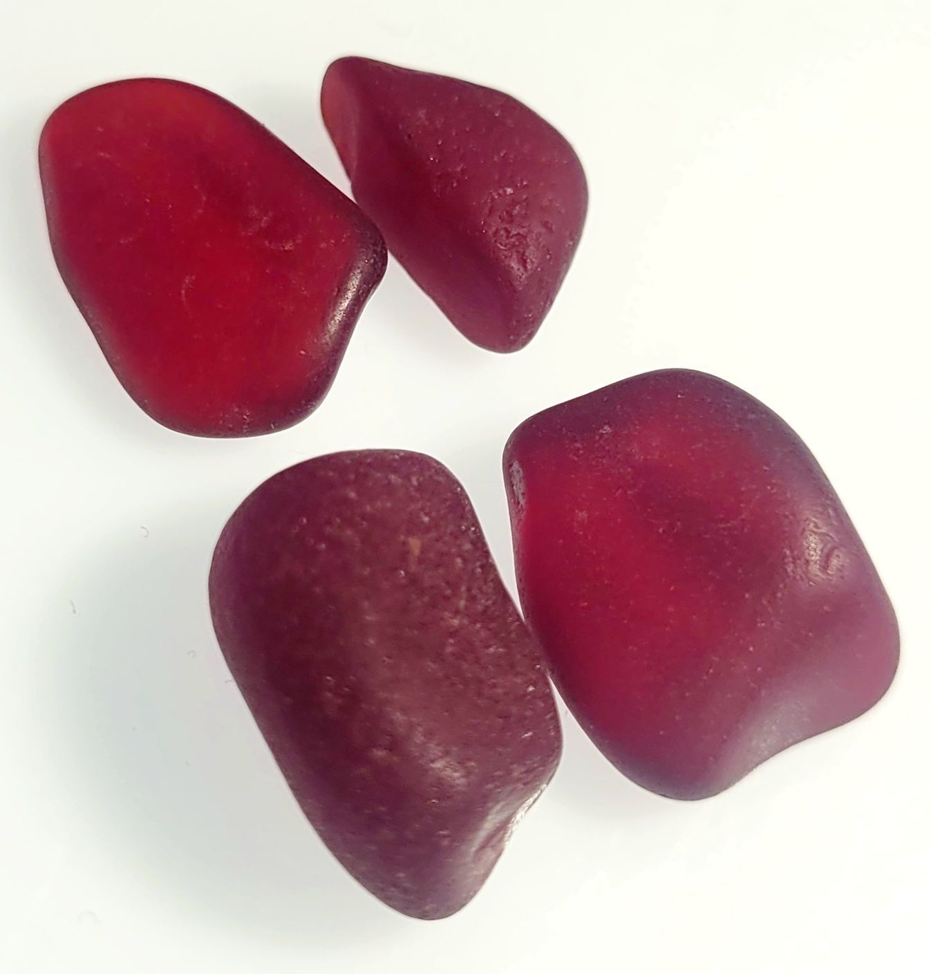 RARE U.K. Red Sea Glass
