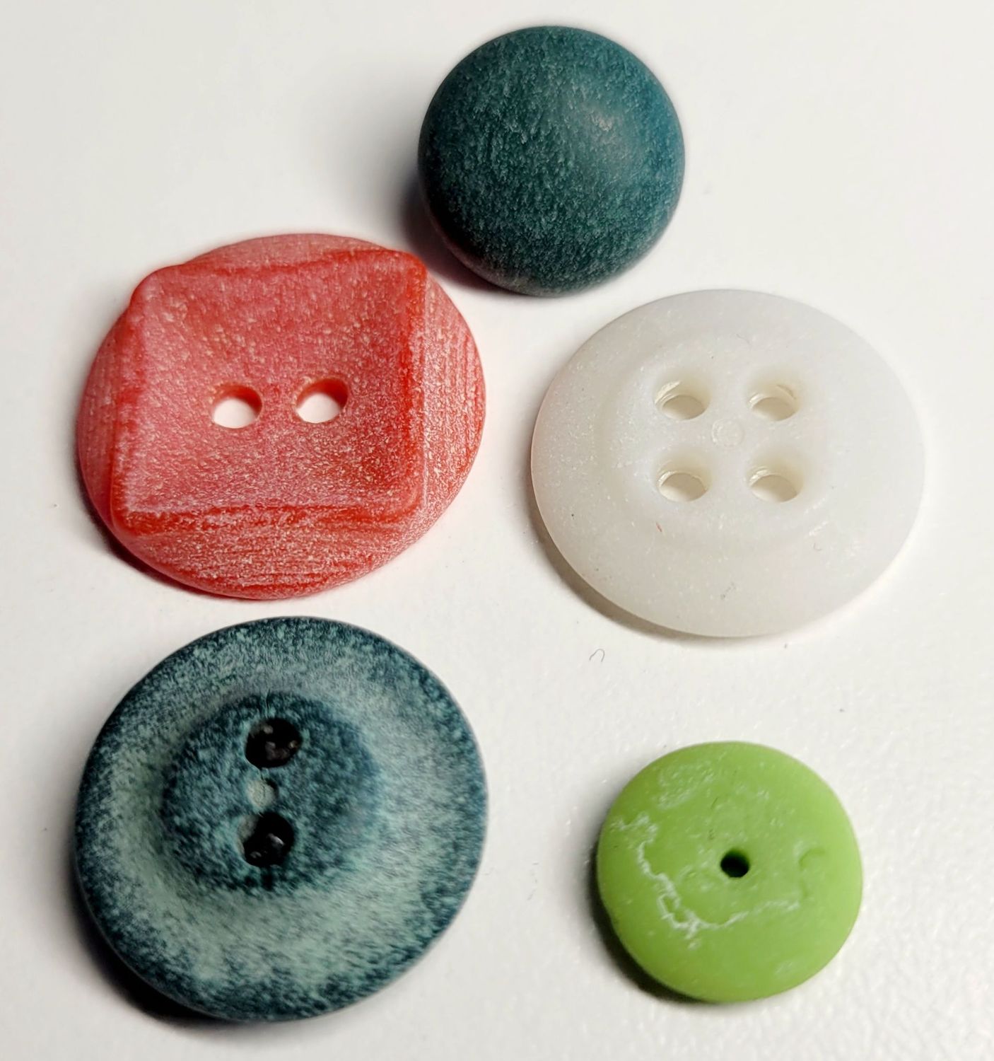 Five Sea Buttons Five Sea Buttons