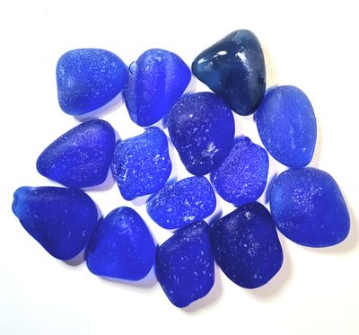 Luscious Cobalt Blues - 16pcs