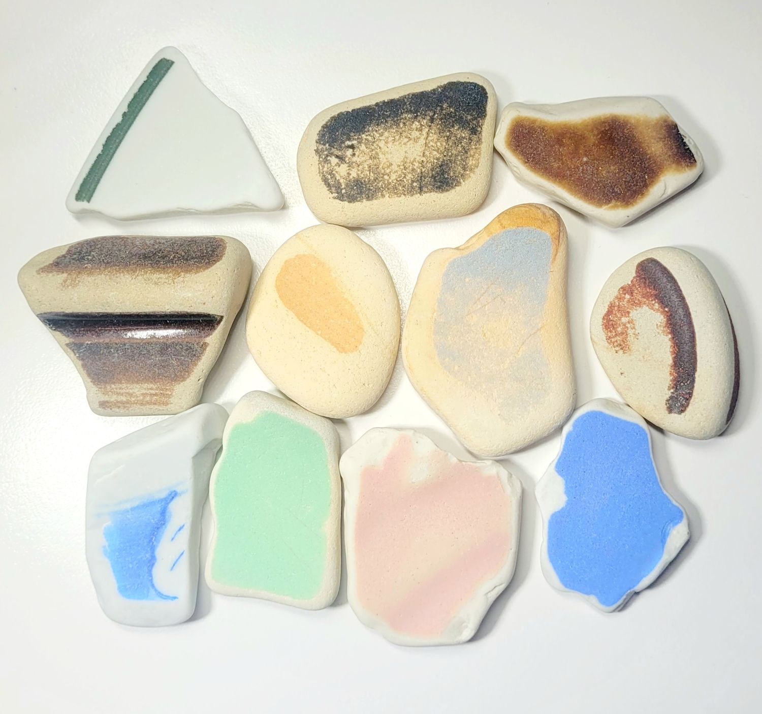 Larger Sea Pottery Relics - 11pcs Larger Sea Pottery Relics - 11pcs