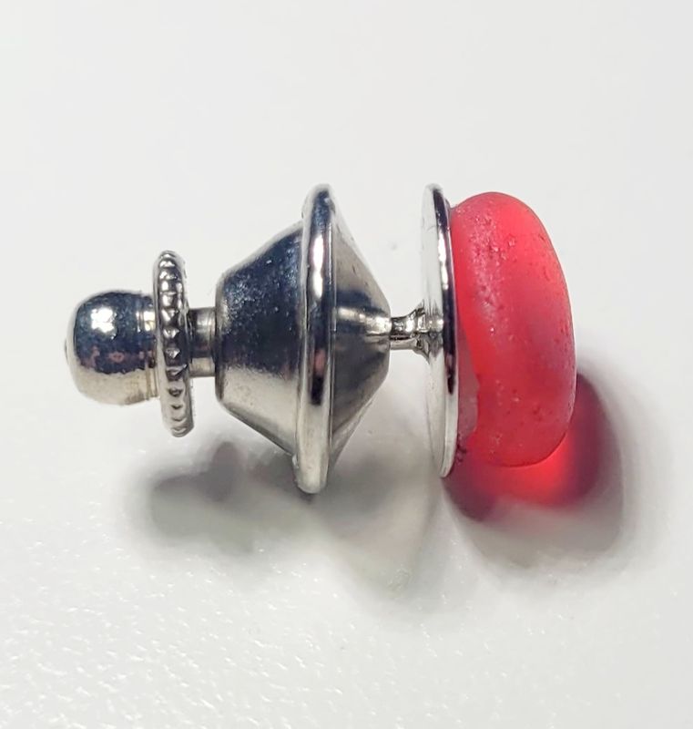 Rare Red Tie Tack