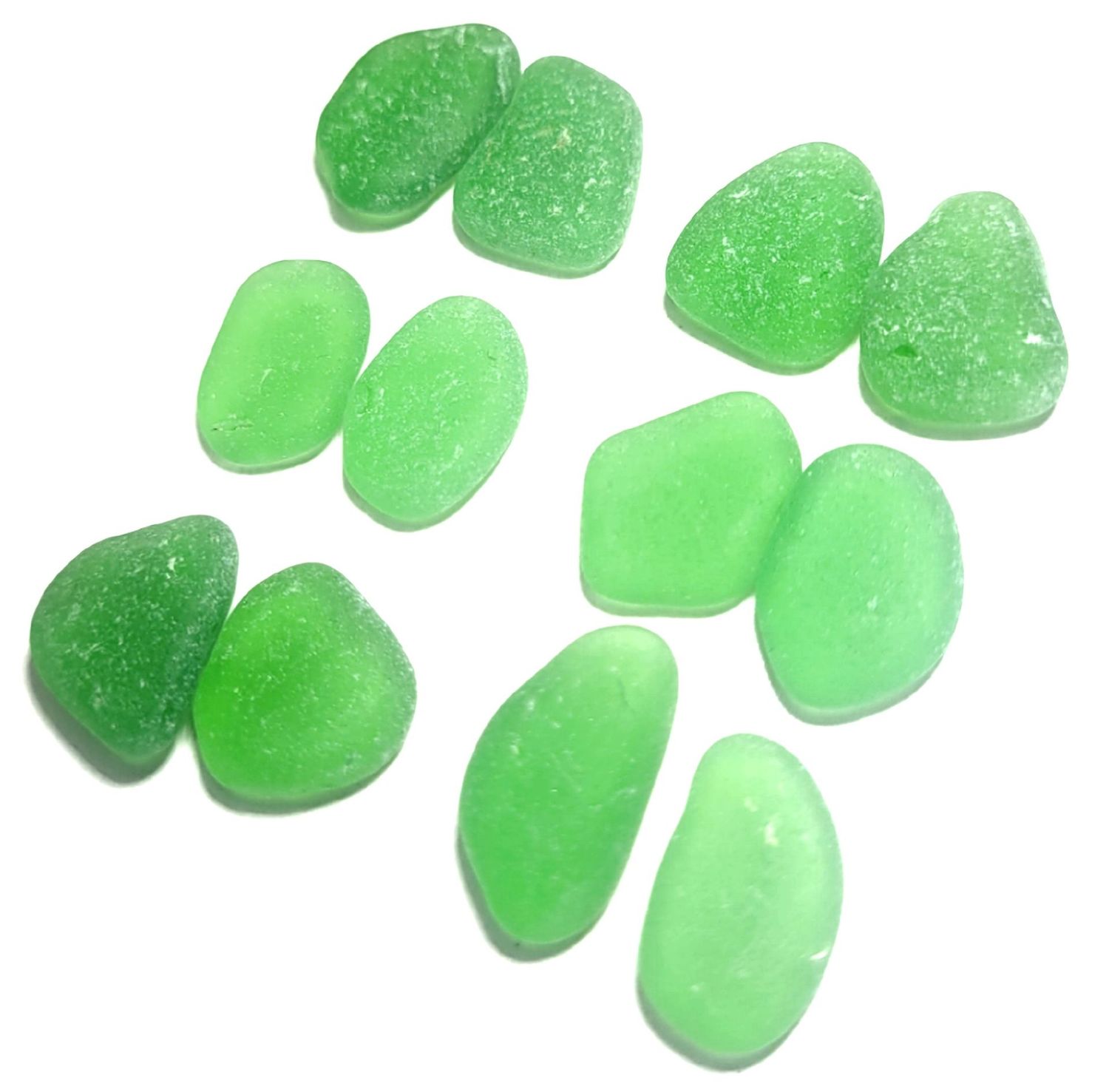Emerald Green Pairs - 12pcs