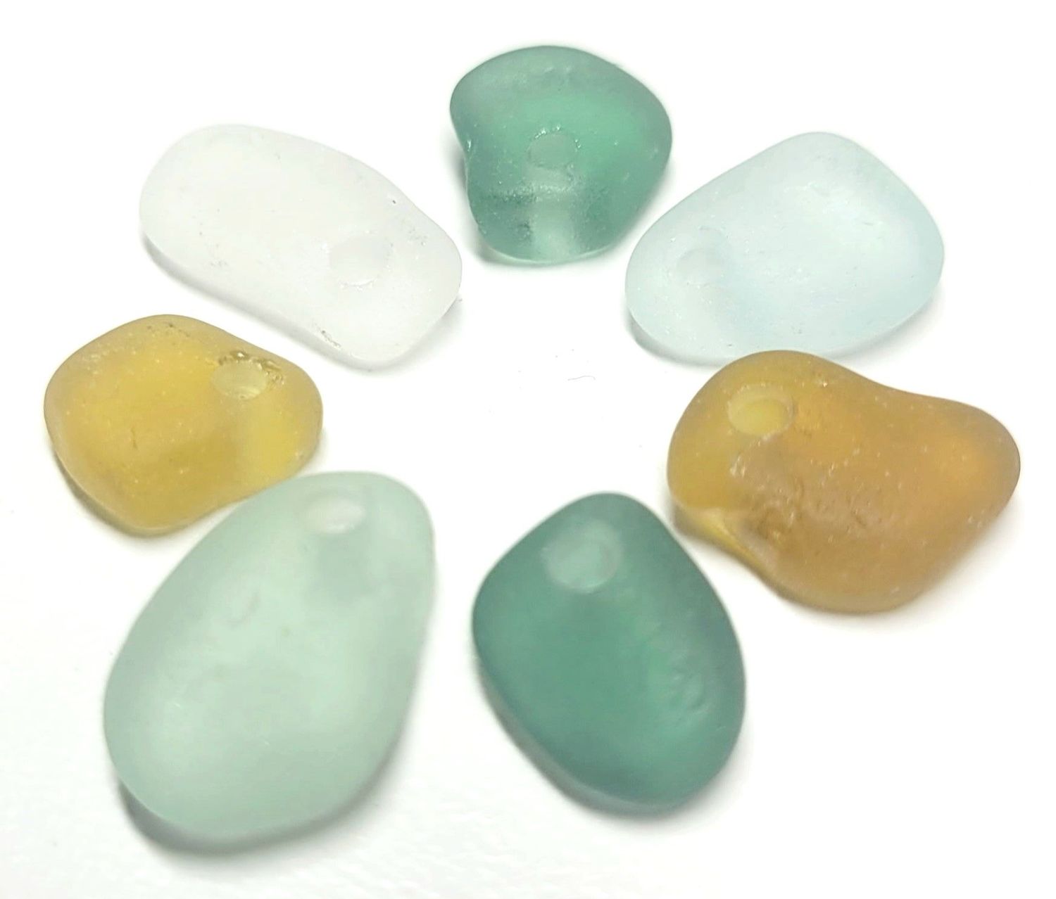 English Top Drilled - 7pcs