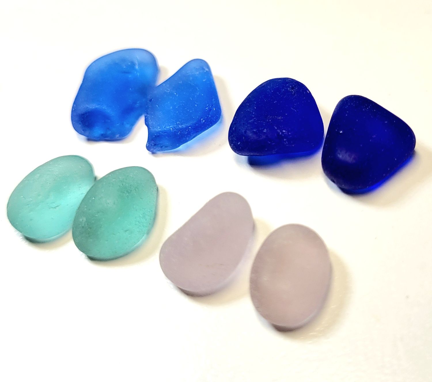 Perfect Sea Glass Pairs - 8pcs Perfect Sea Glass Pairs - 8pcs