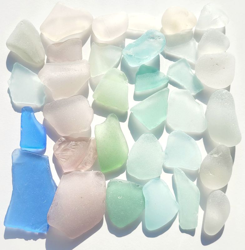 Larger Pastels - 33 pcs