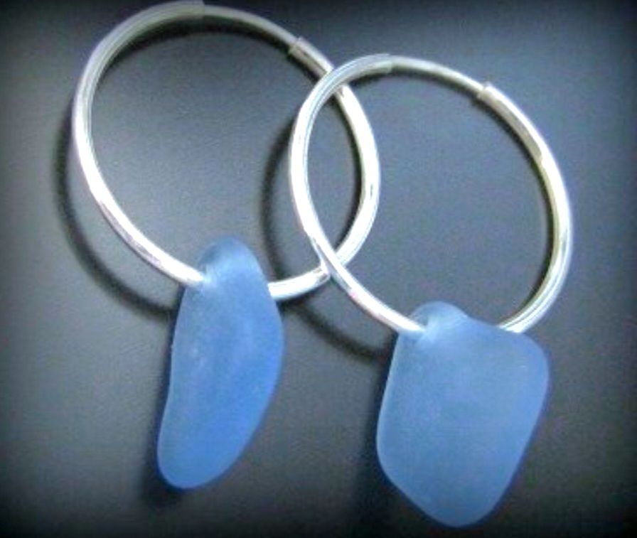 Cornflower Blue Hoops Cornflower Blue Hoops