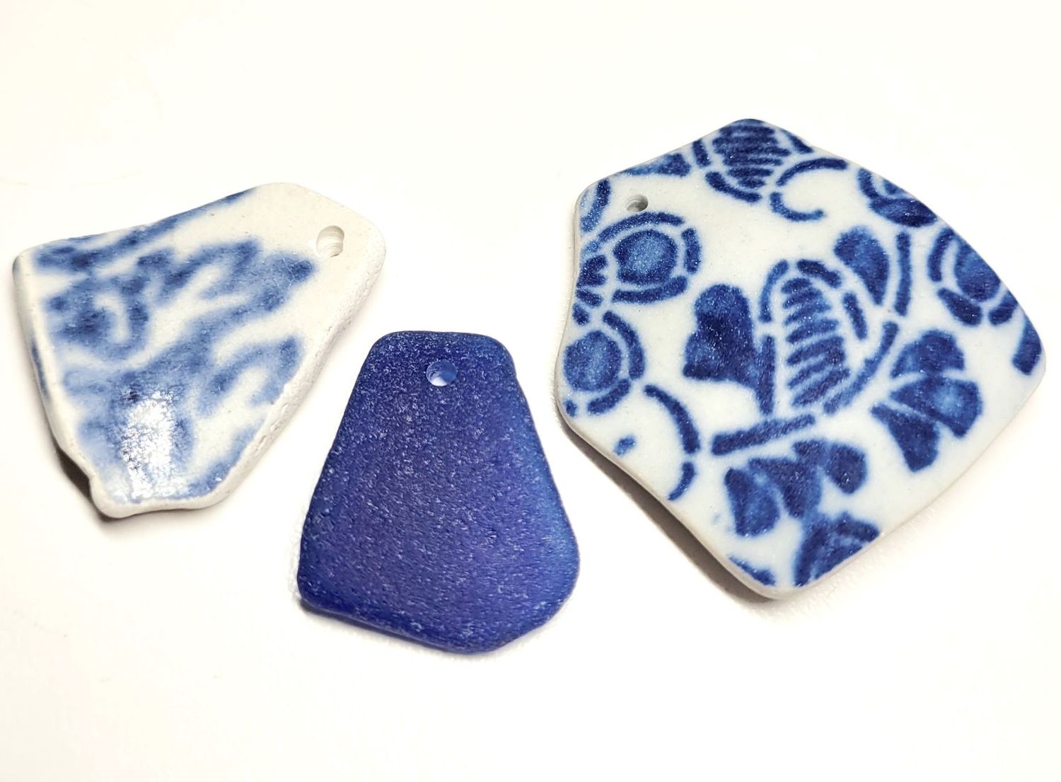 Scottish Pottery & Cobalt Blue - 3pcs Scottish Pottery & Cobalt Blue - 3pcs