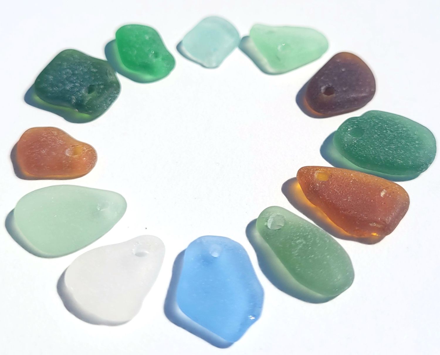 Drilled Puerto Rico Mix - 12pcs