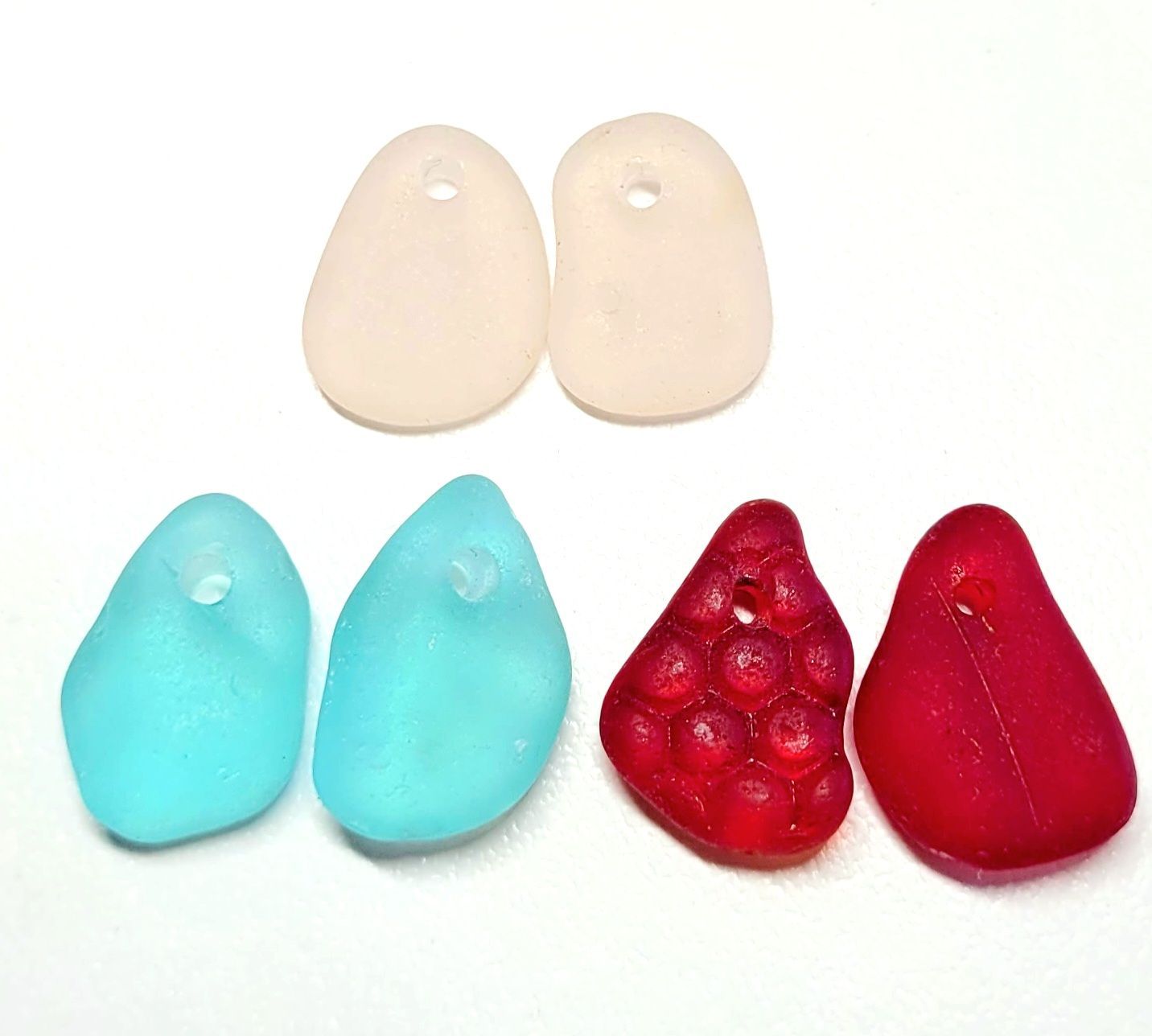 Drilled Pairs w/ RED - 3prs